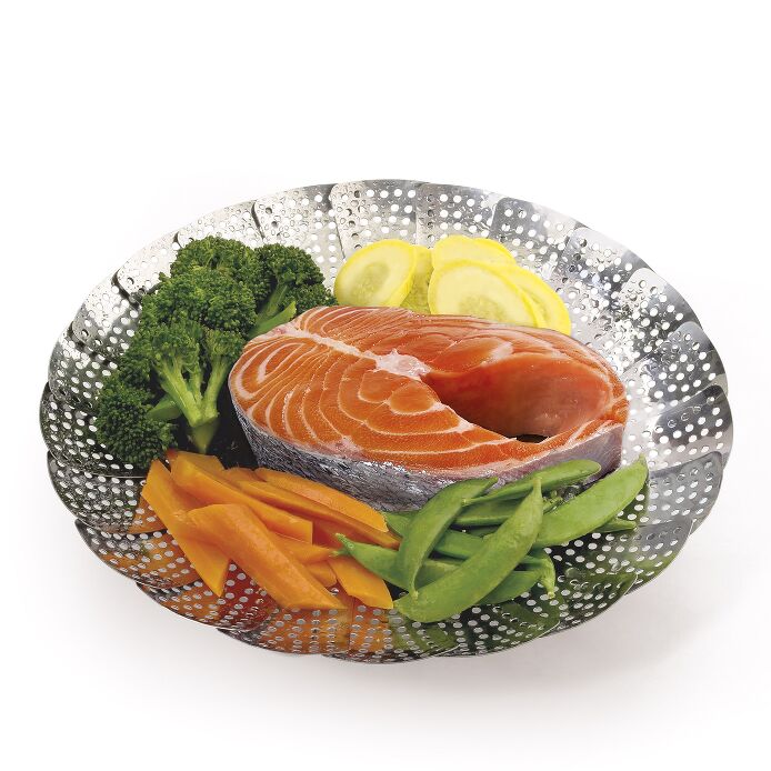 OXO Stainless Steel Steamer with Extendable Handle - image 5