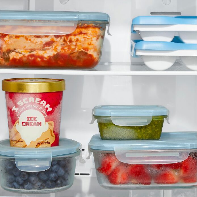 OXO 30-Piece Smart Seal Container Set - Arctic Blue - image 3