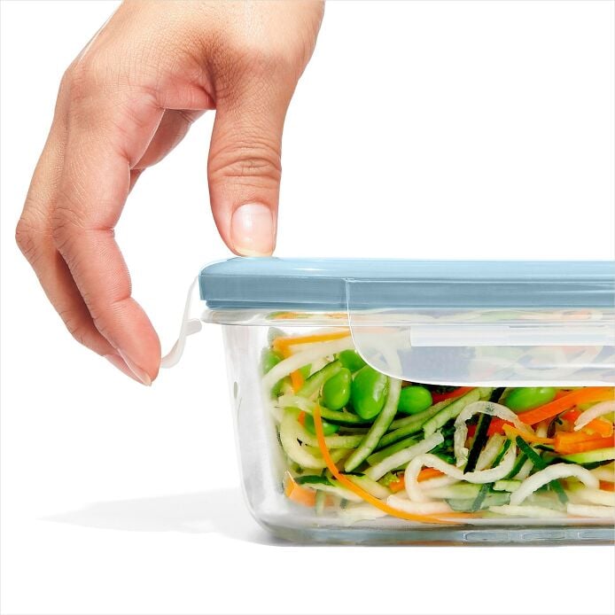OXO 12-Piece Smart Seal Glass Container Set - Arctic Blue - image 2