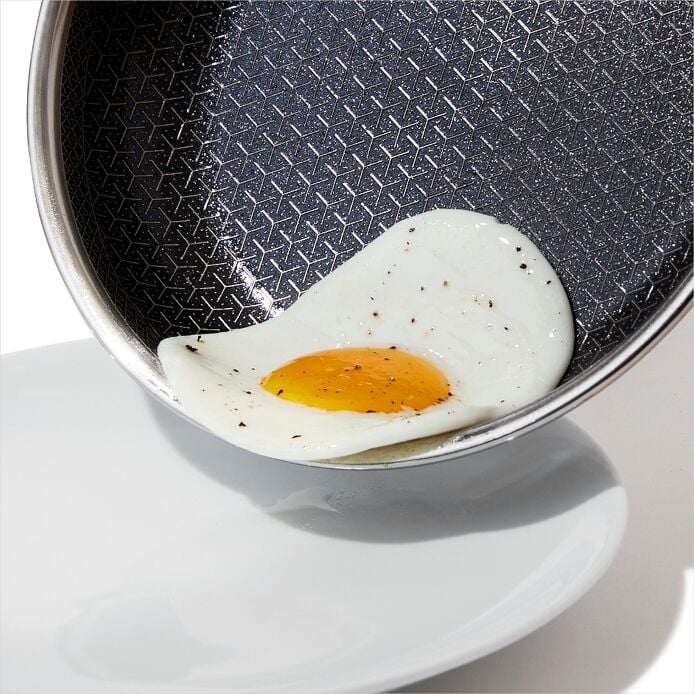 OXO Trident Hybrid Non-Stick Stainless Steel 10 in Fry Pan - image 5