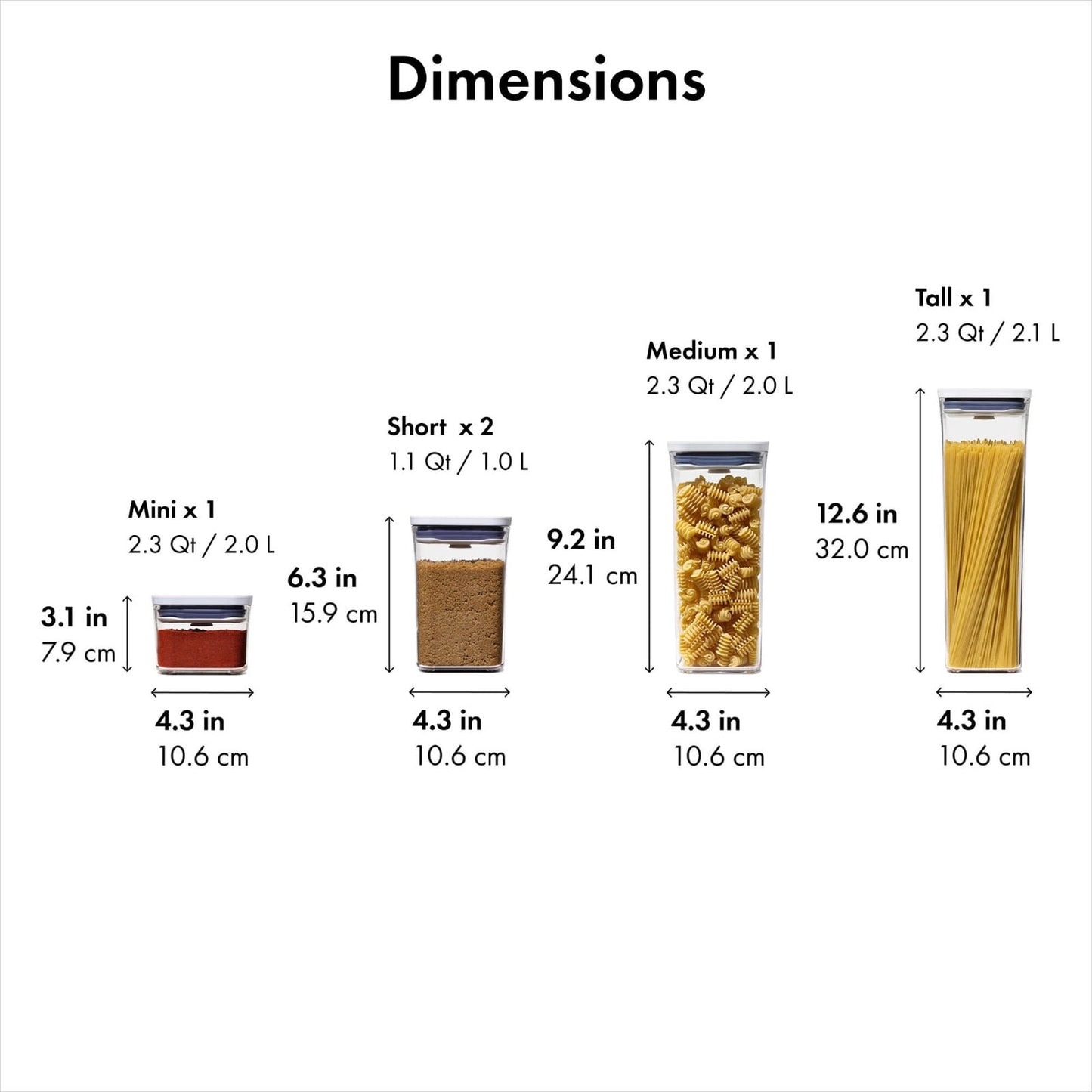 OXO 5-Piece POP Container Set - image 11