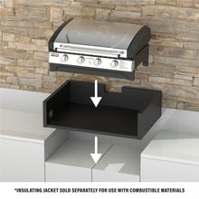 36" Built-in Griddle with Hood (Natural Gas)