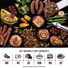 36" Built-in Griddle with Hood (Natural Gas)