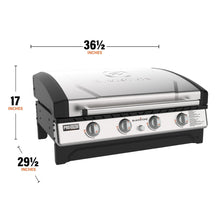 36" Built-in Griddle with Hood (Natural Gas)