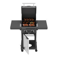 Char-Broil Performance Series™ FlavorMax™ 2 Burner Gas Grill Cabinet with Foldable Side Shelves Gray Stainless - product image 3