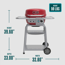 Char-Broil Bistro Pro™ Electric Grill & Griddle + Charcoal Mode Red - product image 12