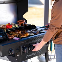 Char-Broil Performance Series™ FlavorMax™ 5 Burner Gas Grill Cart with Side Burner Blackout - product image 12