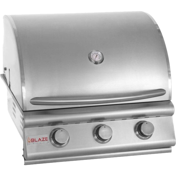 Blaze 25 in. 3 Burner Prelude LBM Propane Gas Grill, BLZ-3LBM-LP