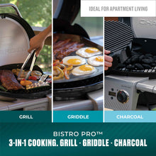 Char-Broil Bistro Pro™ Electric Grill & Griddle + Charcoal Mode Black - product image 2