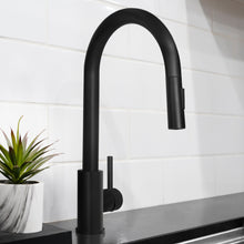 ZLINE Rubicon Pull Down Single Handle Kitchen Faucet in Matte Black, RBCN1-KF-MB - product image 2