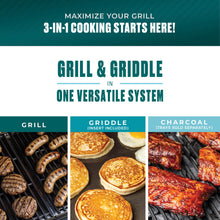 Char-Broil Commercial Series™ 2 Burner Gas Grill & Griddle (Black) - product image 3